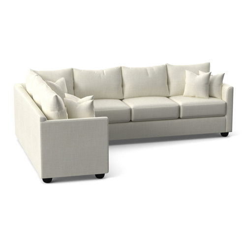 Wayfair Custom Upholstery™ Cecelia 2 Piece Upholstered Sectional